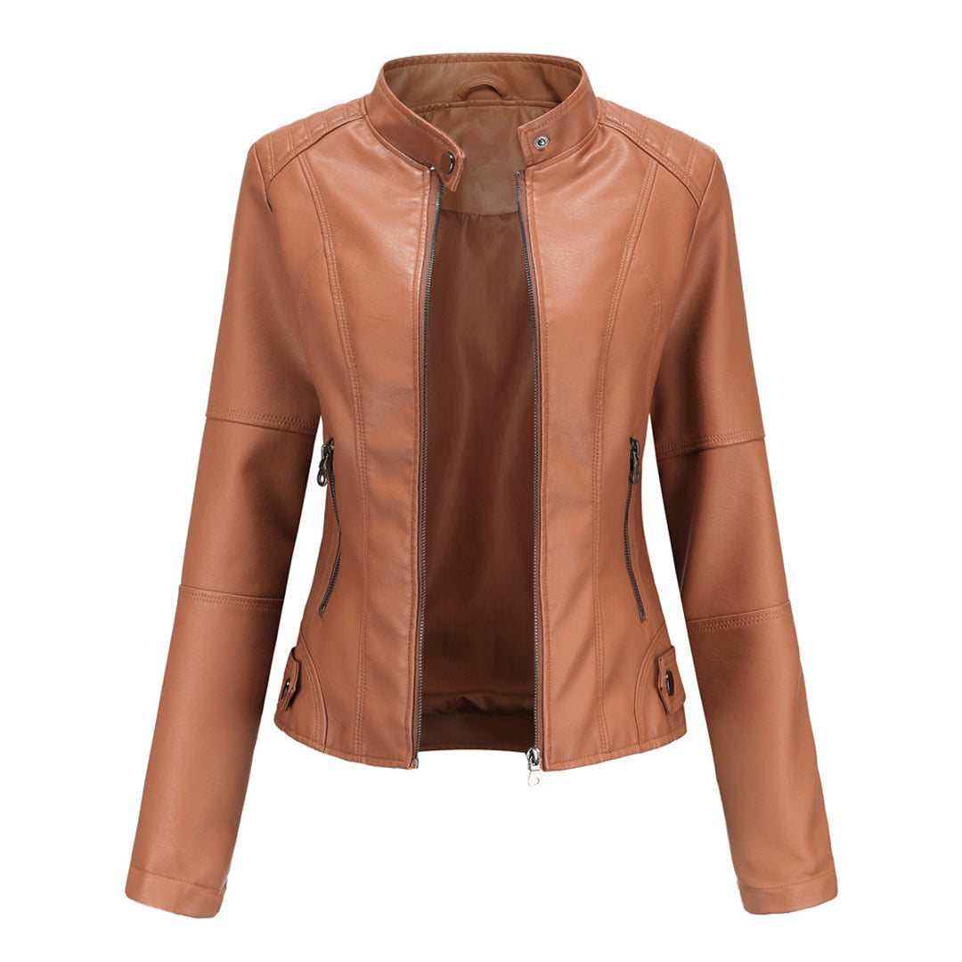 Echoarchiv | Zeitlose Lederjacke für Frauen