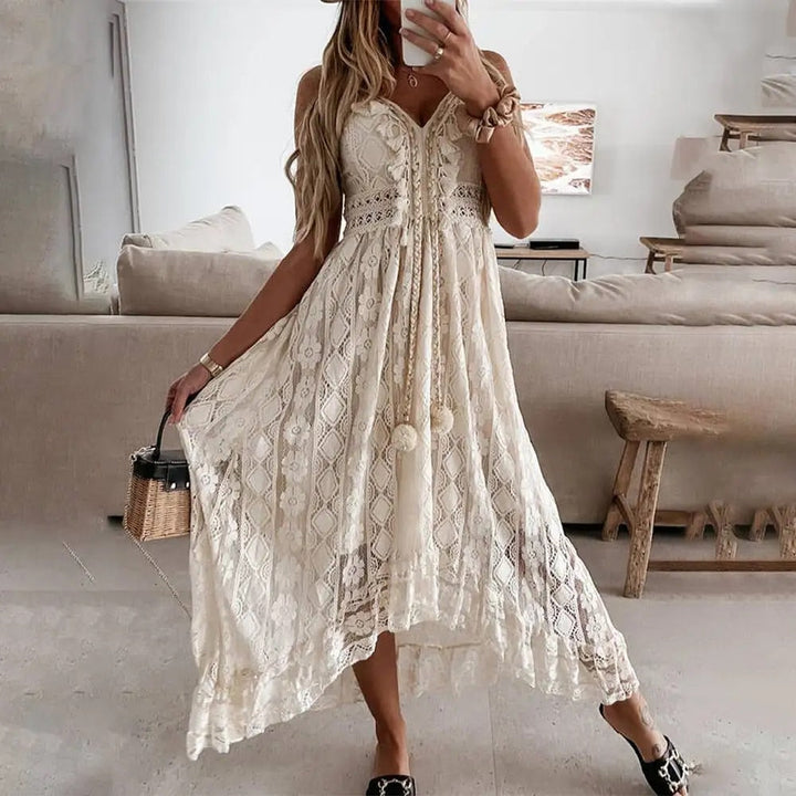 Echoarchiv | Elegantes Kleid Im Boho-Stil