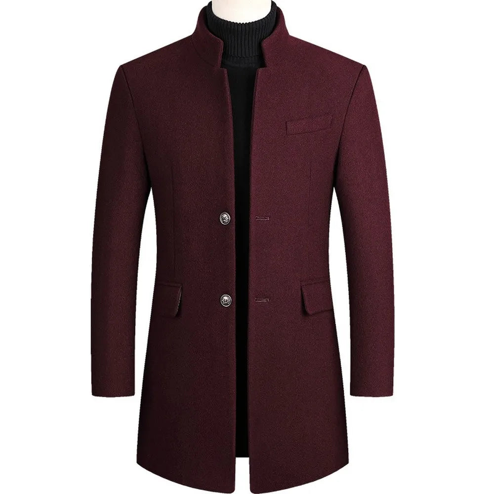 Echoarchiv | Slim Fit Jacke Wolle Klassisch und Elegant