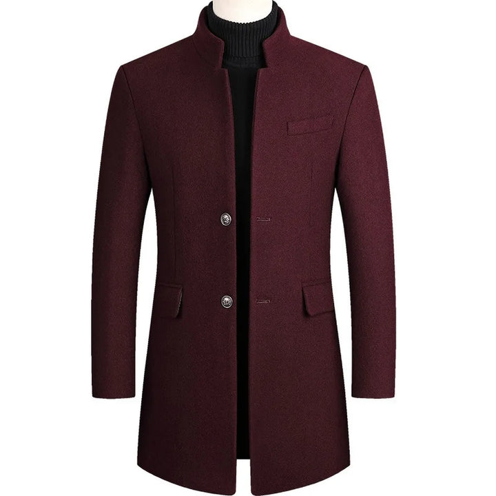 Echoarchiv | Slim Fit Jacke Wolle Klassisch und Elegant