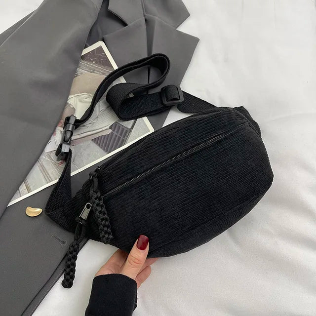 Lässige Cordtasche für Damen – Avelisse