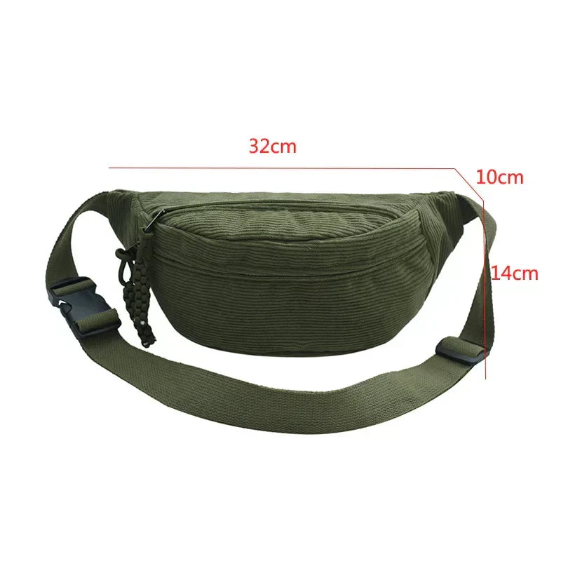Lässige Cordtasche für Damen – Avelisse