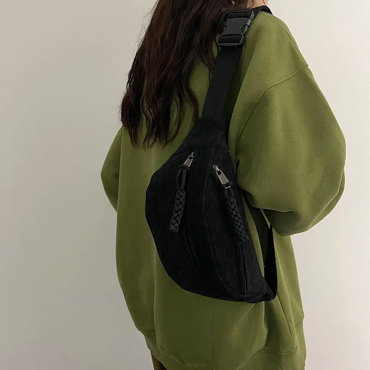 Lässige Cordtasche für Damen – Avelisse