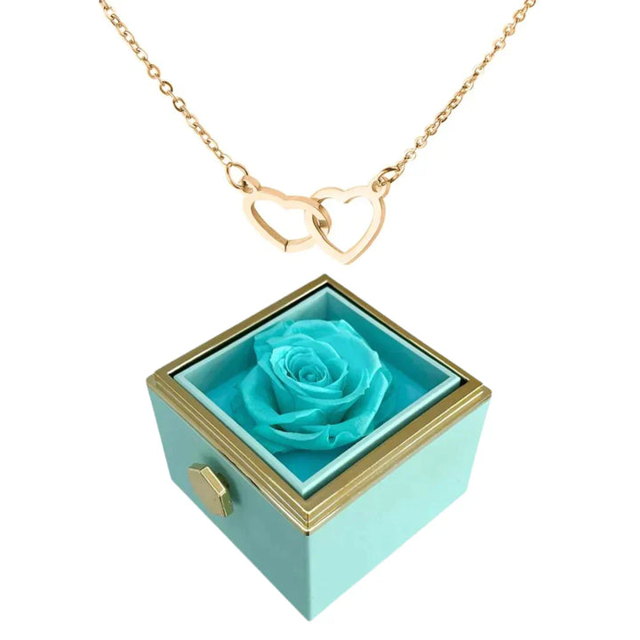 Echoarchiv| Rosenbox mit Halskette perfekt für den Valentinstag