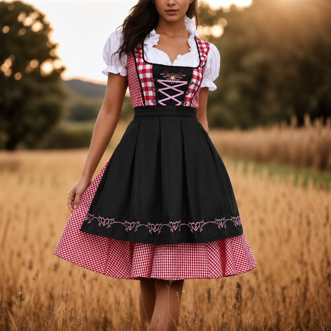 Echoarchiv | Karierte Oktoberfest Dirndl