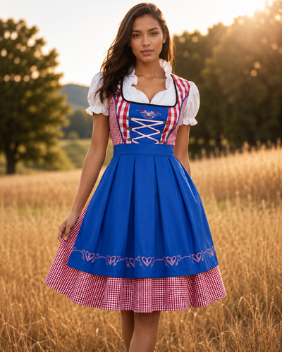 Echoarchiv | Karierte Oktoberfest Dirndl