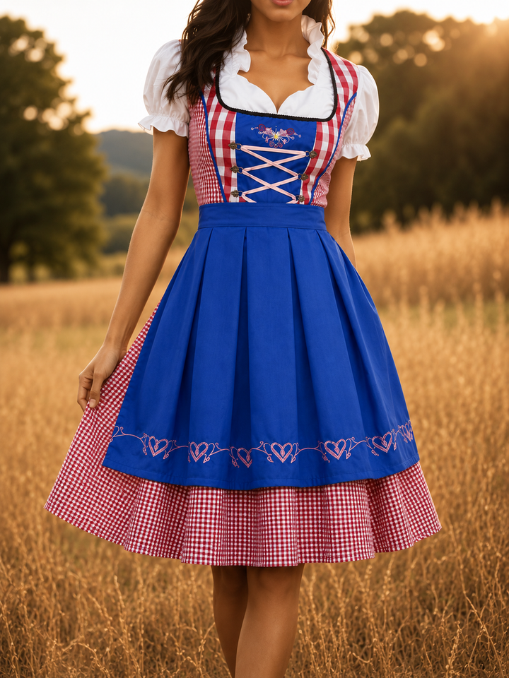 Echoarchiv | Karierte Oktoberfest Dirndl