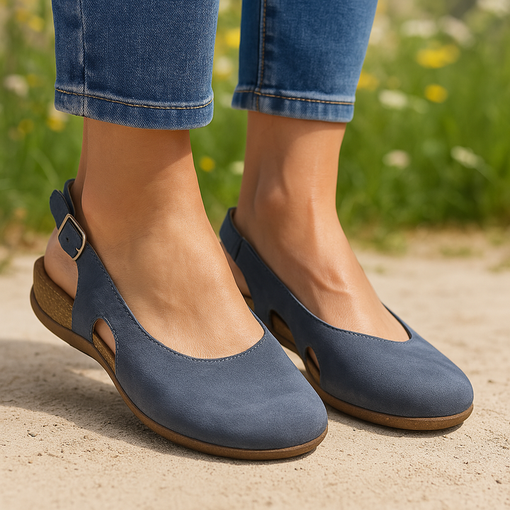 Bequeme Sandalen mit Stütze für Damen Echoarchiv Echoarchiv