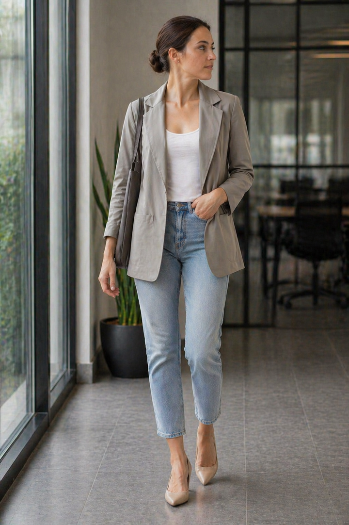 Echoarchiv | Elegante Lange Blazer für Damen