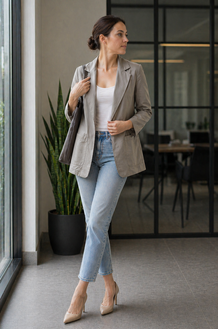 Echoarchiv | Elegante Lange Blazer für Damen