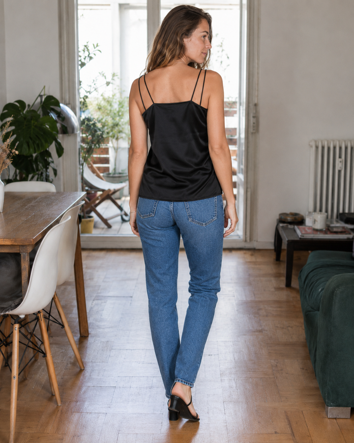 Damen-Tanktop aus weicher Seide