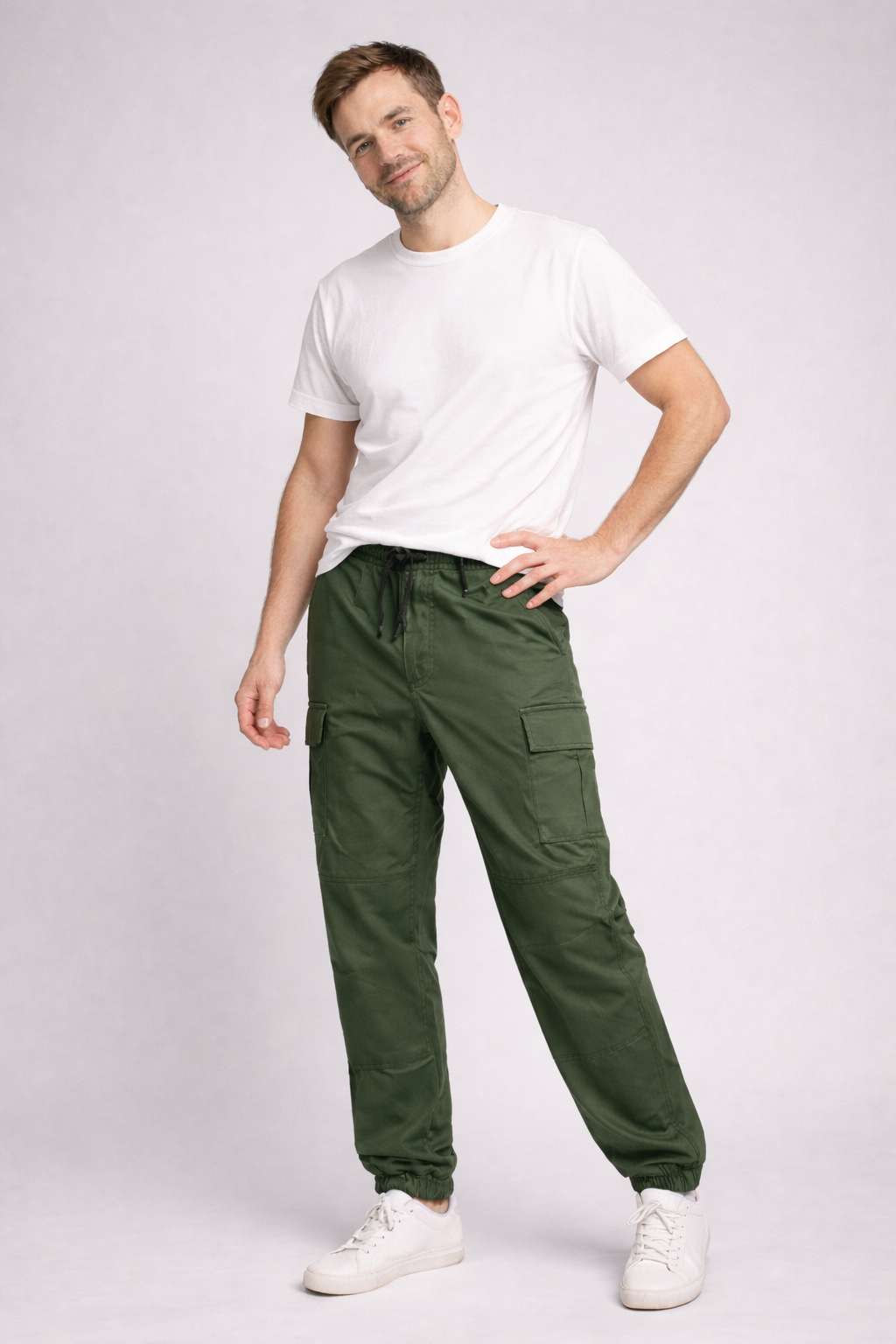 Echoarchiv | Herren Cargo Hose mit Mehreren Taschen