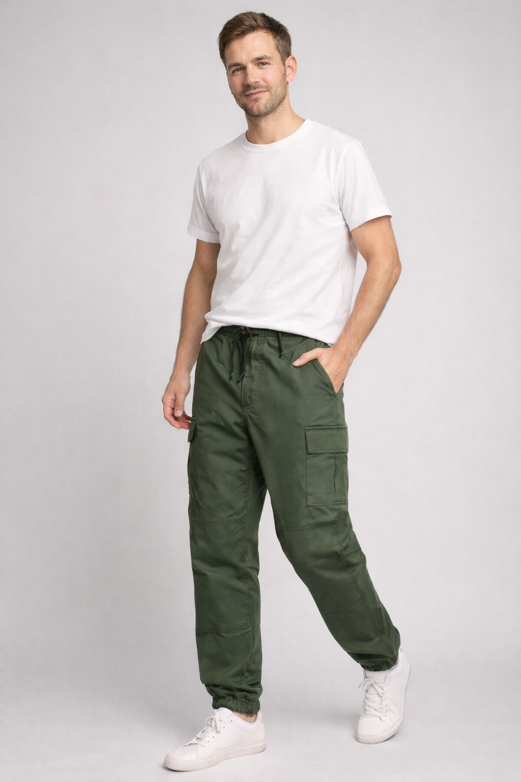 Echoarchiv | Herren Cargo Hose mit Mehreren Taschen