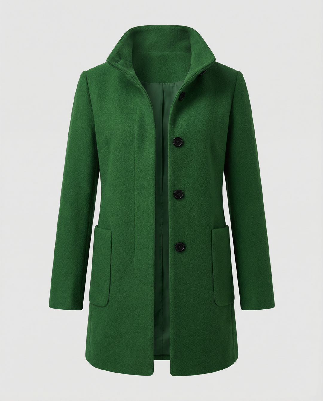 Damen Textil Kurzmantel mit Echoarchivrnem & Elegantem Design | Echoarchiv