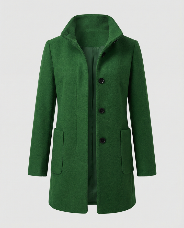 Damen Textil Kurzmantel mit Echoarchivrnem & Elegantem Design | Echoarchiv