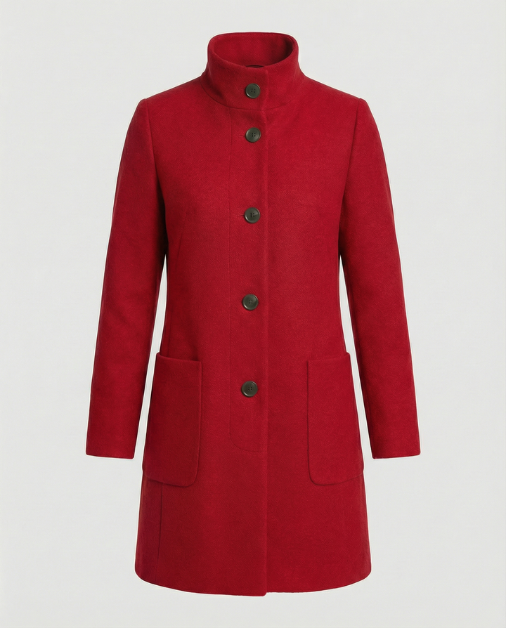 Damen Textil Kurzmantel mit Echoarchivrnem & Elegantem Design | Echoarchiv