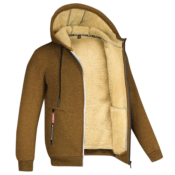 Echoarchiv | Hoodie aus Lambswool - warmes & weiches SwEchoarchivtshirt mit Kapuze und plüschigem Futter für den Winter