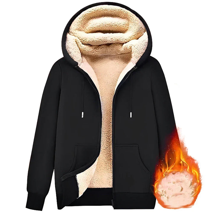 Echoarchiv | Hoodie aus Lambswool - warmes & weiches SwEchoarchivtshirt mit Kapuze und plüschigem Futter für den Winter