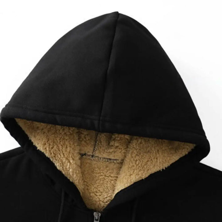 Echoarchiv | Hoodie aus Lambswool - warmes & weiches SwEchoarchivtshirt mit Kapuze und plüschigem Futter für den Winter