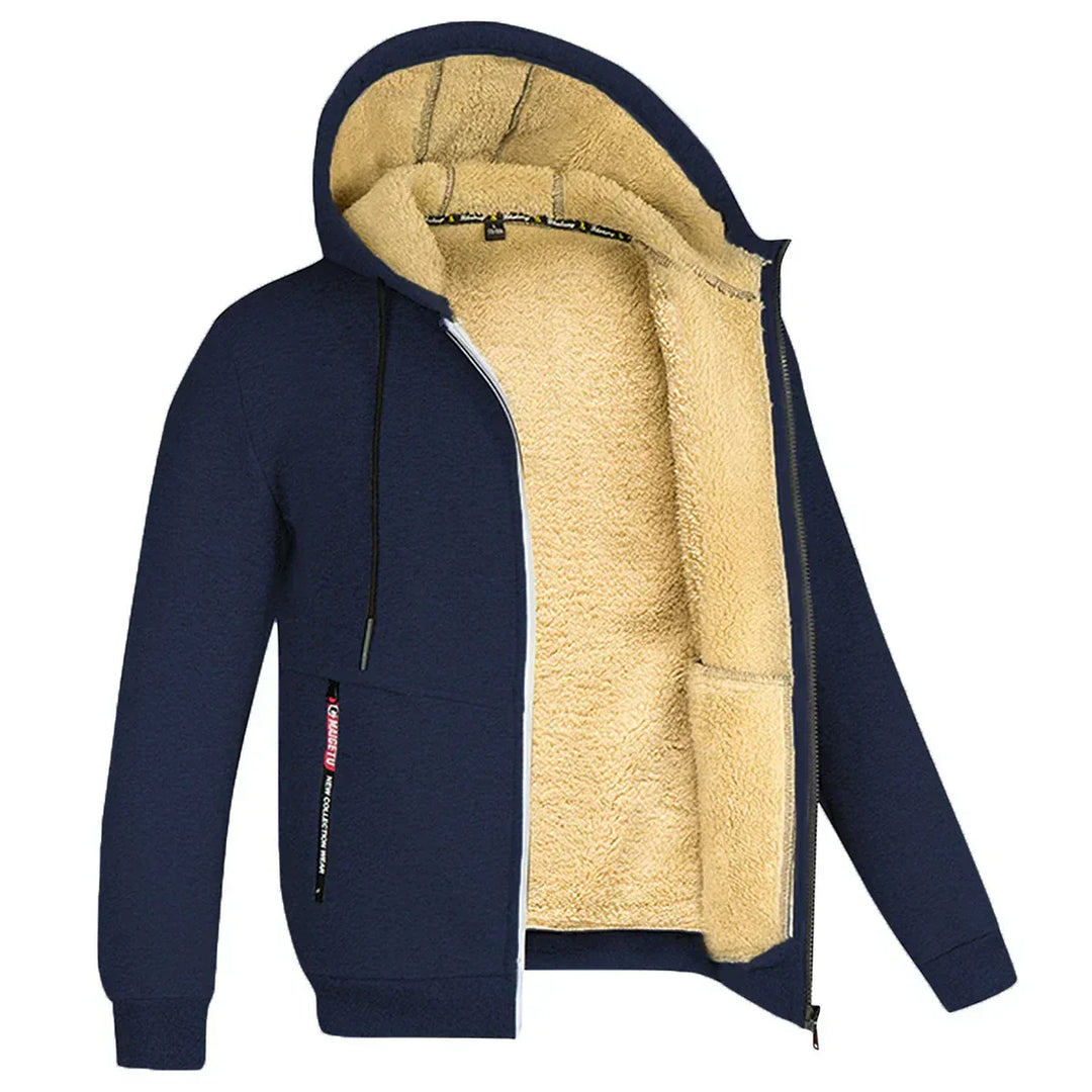 Echoarchiv | Hoodie aus Lambswool - warmes & weiches SwEchoarchivtshirt mit Kapuze und plüschigem Futter für den Winter