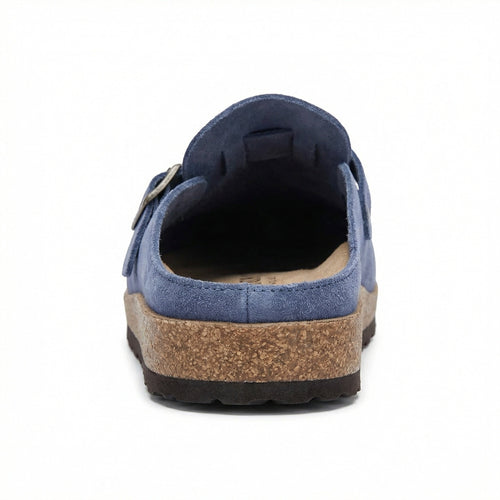Clogs - Damen Retro Wildleder Slip-On Mule Echoarchiv