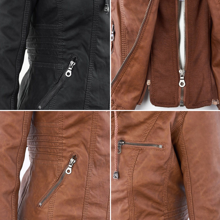 Echoarchiv | Elegante Lederjacke für Frauen