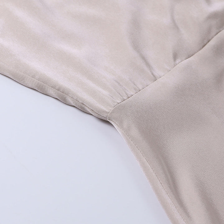 Echoarchiv | Ibiza Style Sommerkeid Aus Satin