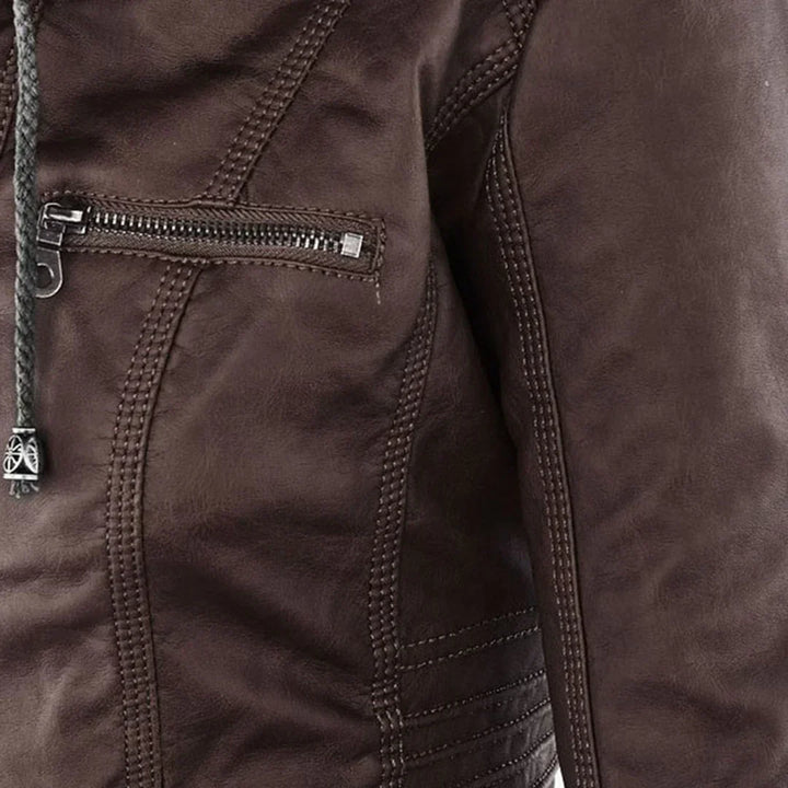 Echoarchiv | Stilvolle Motorradjacke mit Kapuze