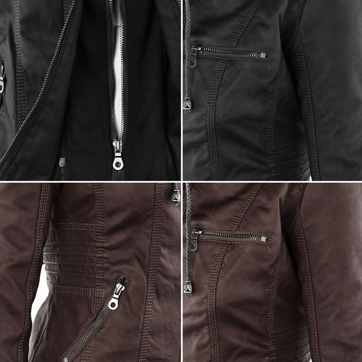 Echoarchiv | Elegante Lederjacke für Frauen