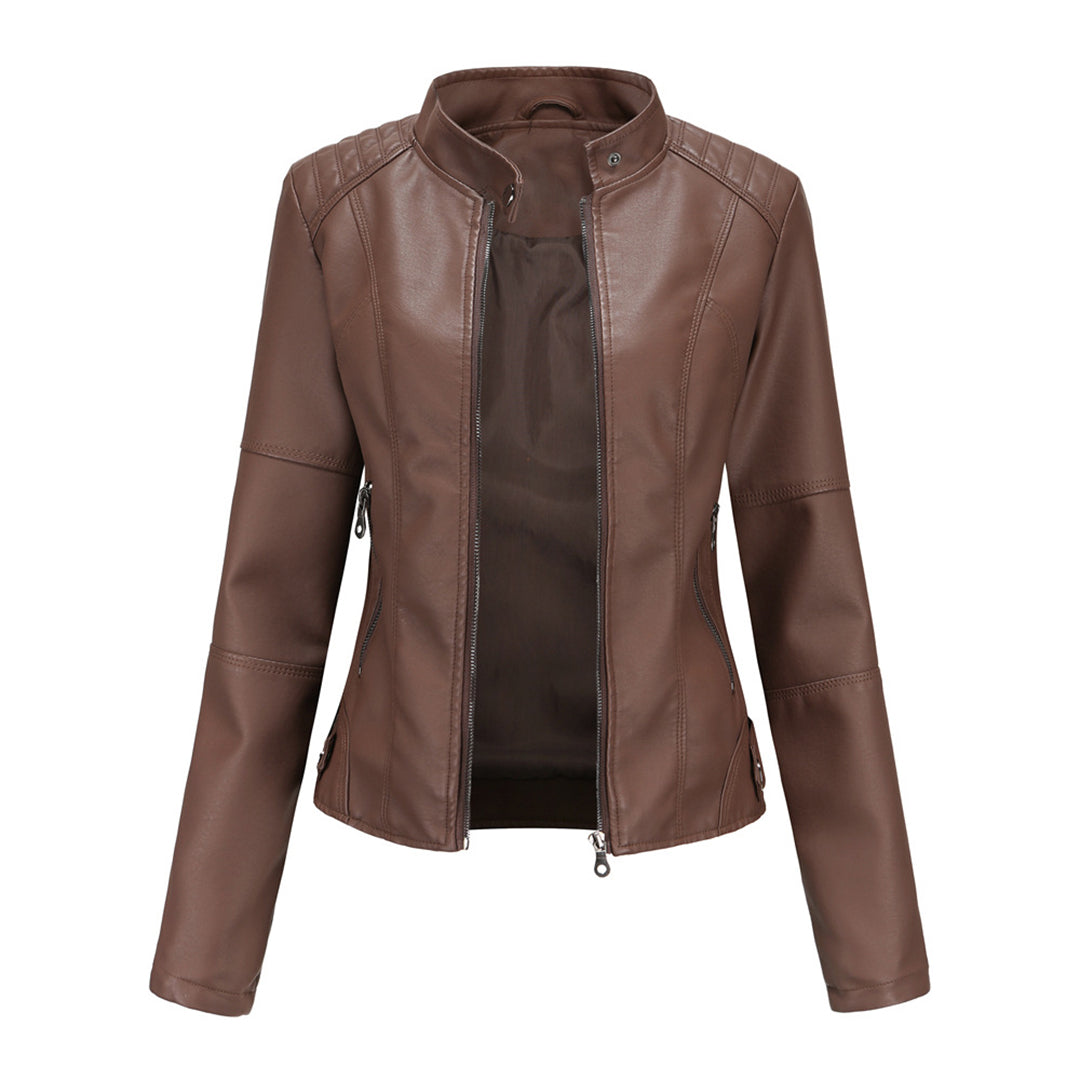 Echoarchiv | Zeitlose Lederjacke für Frauen