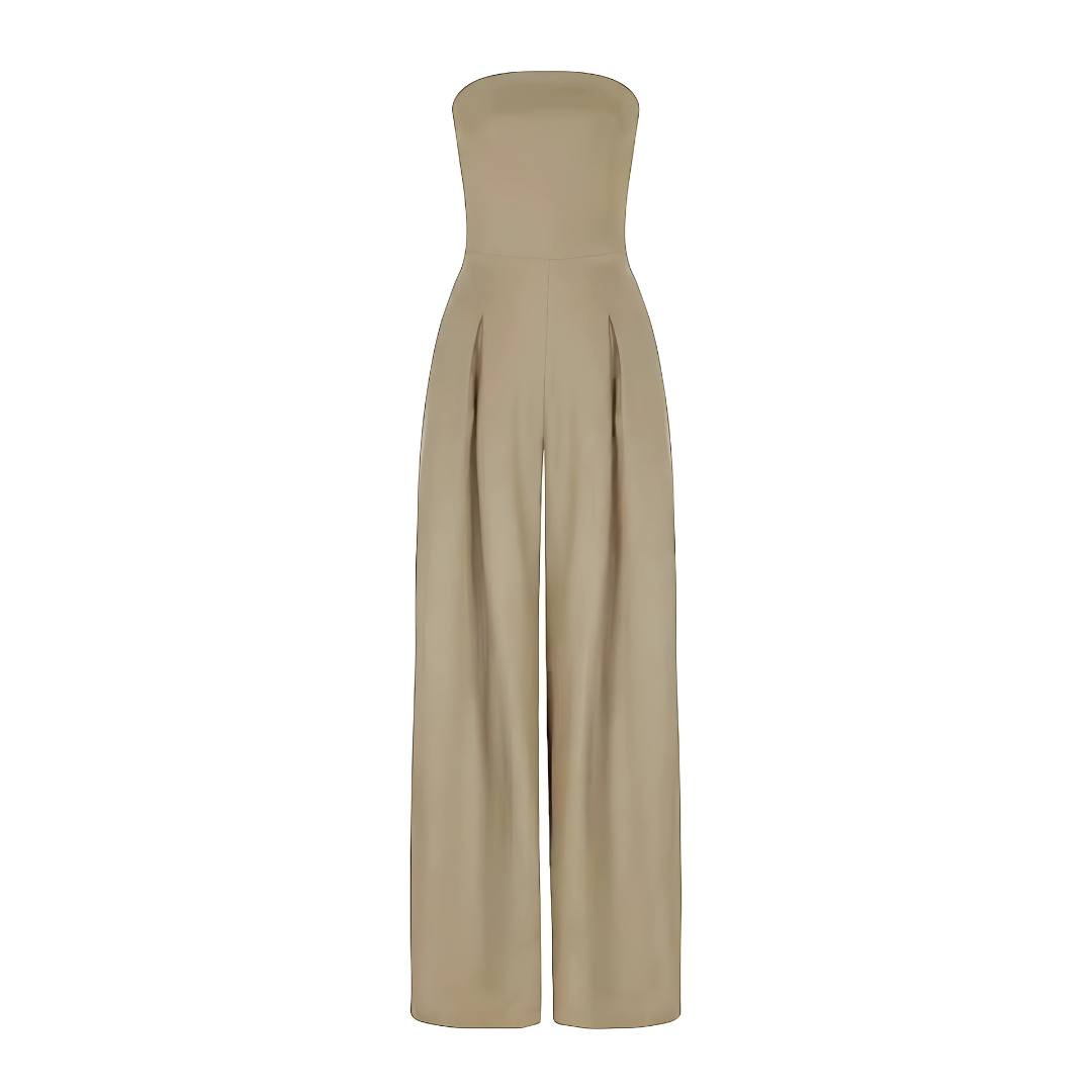 Echoarchiv | Stilvolle Strapless Jumpsuit