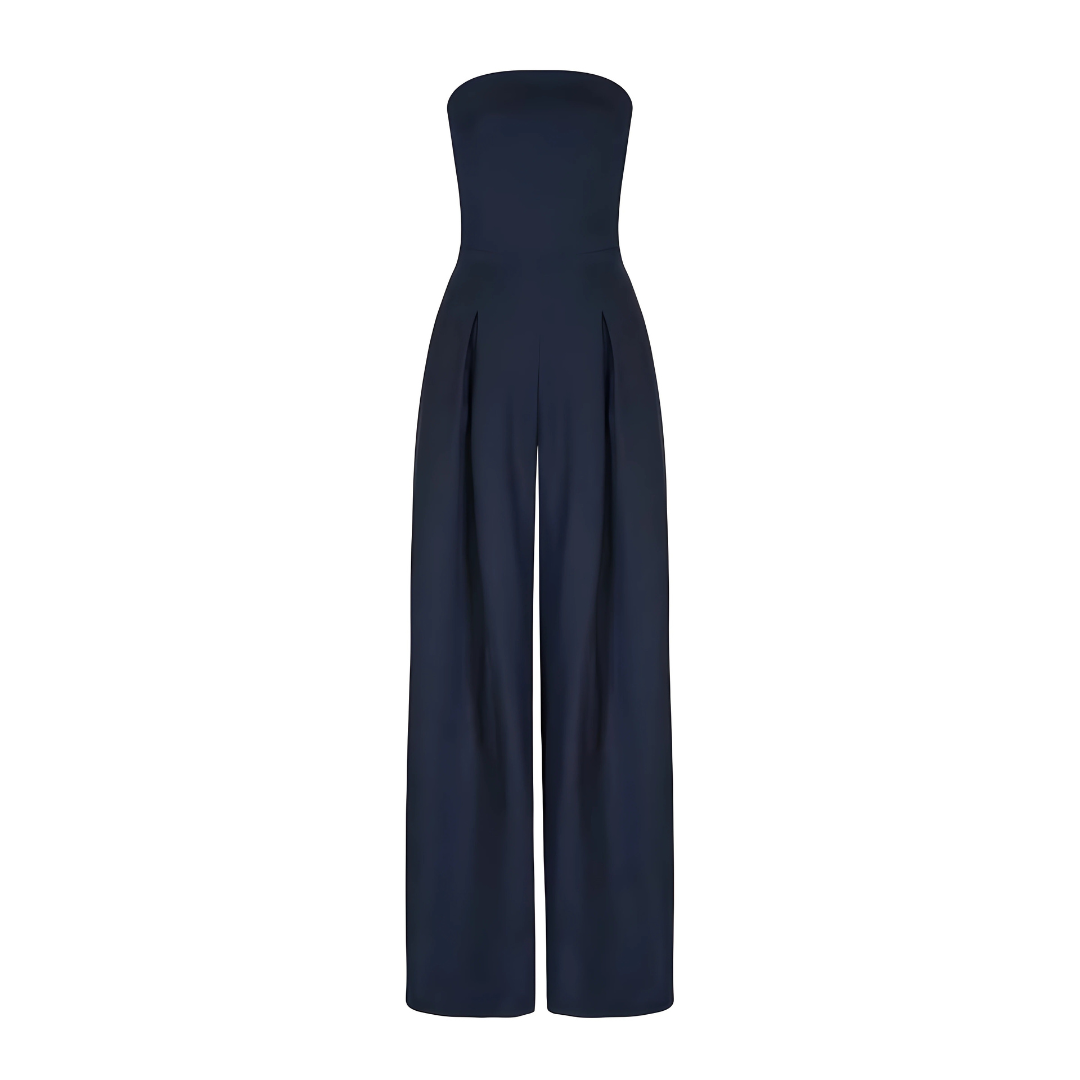Echoarchiv | Stilvolle Strapless Jumpsuit
