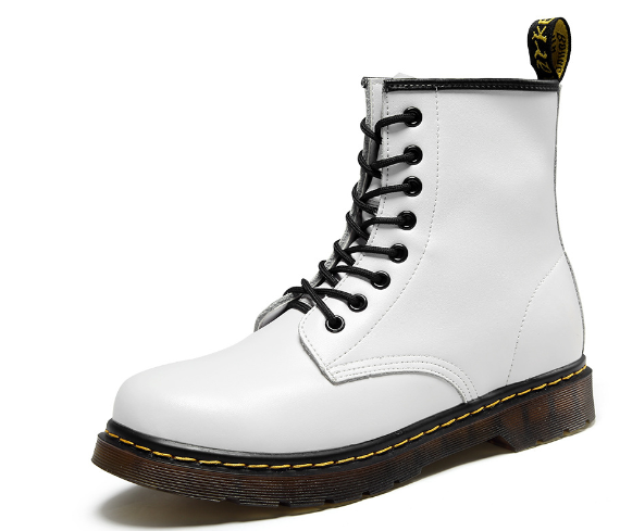 Kampfstiefel - Damenstiefel mit dicker Sohle und Schnürung – Lioré