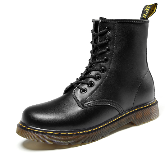 Kampfstiefel - Damenstiefel mit dicker Sohle und Schnürung – Lioré