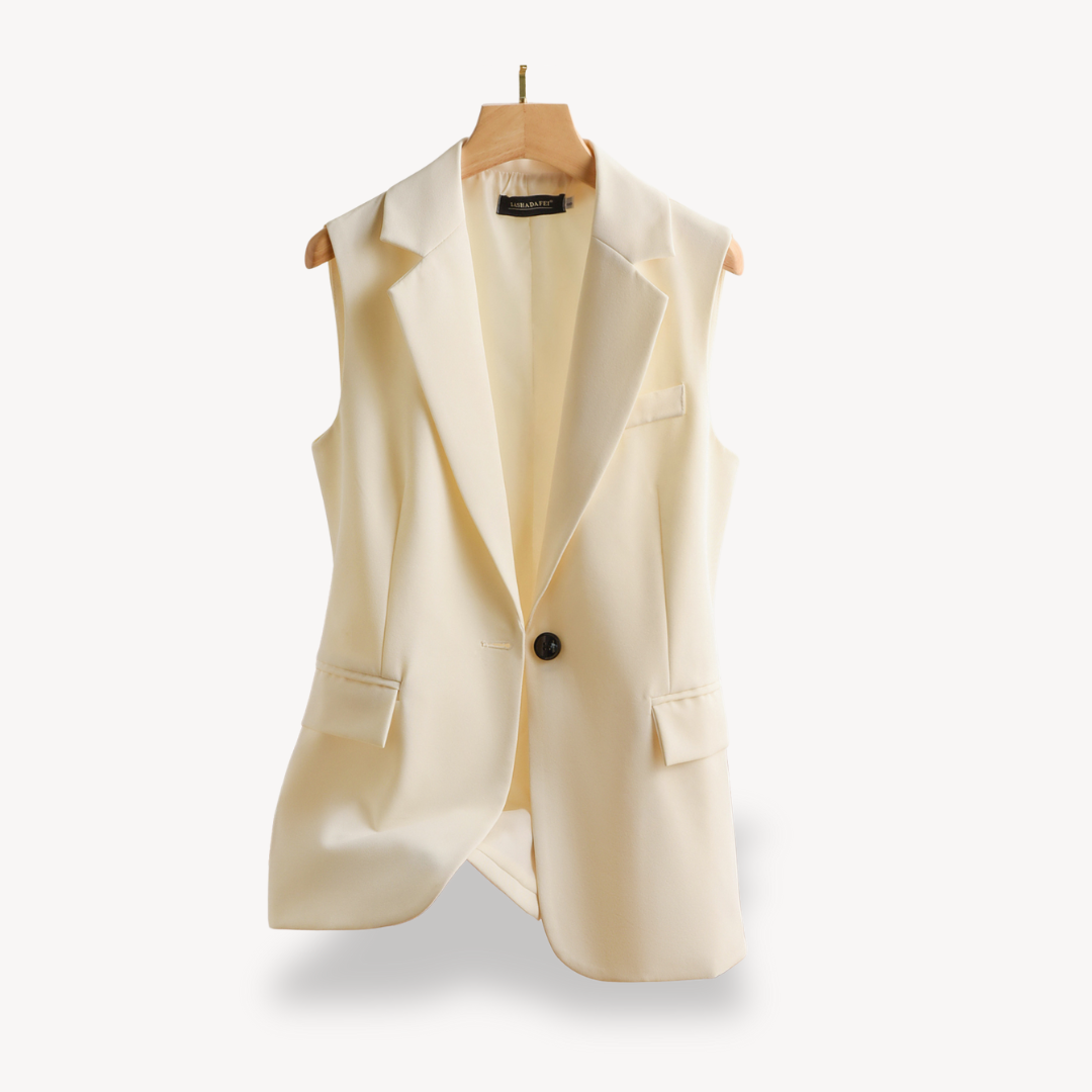 Echoarchiv | Damen Ärmelloser Blazer