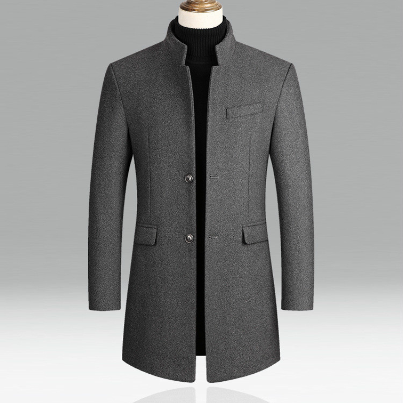 Echoarchiv | Slim Fit Jacke Wolle Klassisch und Elegant