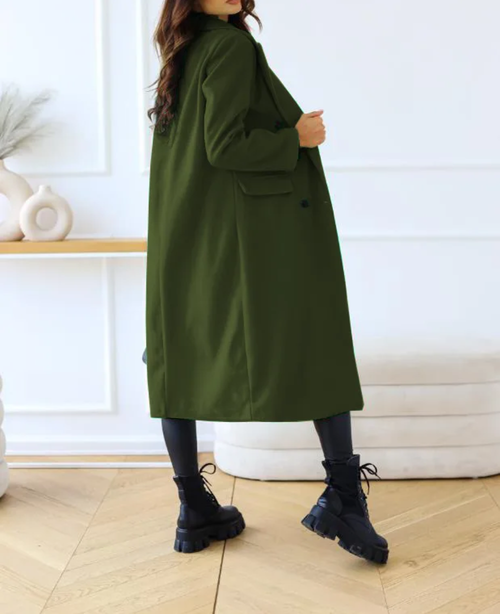 Echoarchiv | Winterjacke Lang Gefüttert, Zeitloser Schnitt
