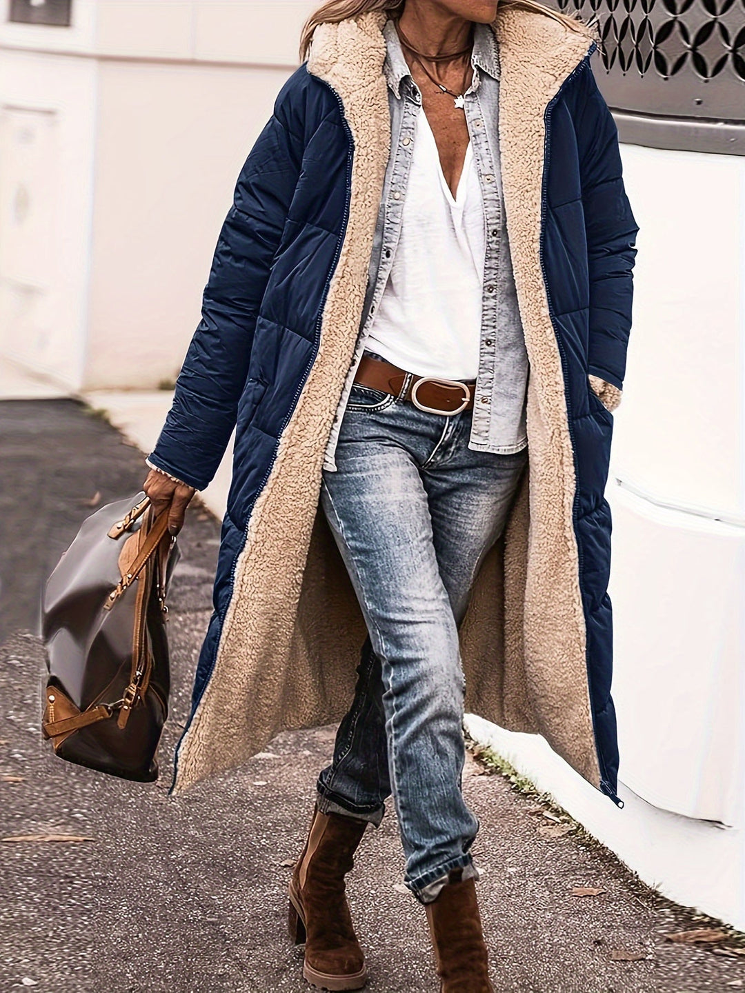 Echoarchiv | Winterjacke mit Teddyfutter, Winter