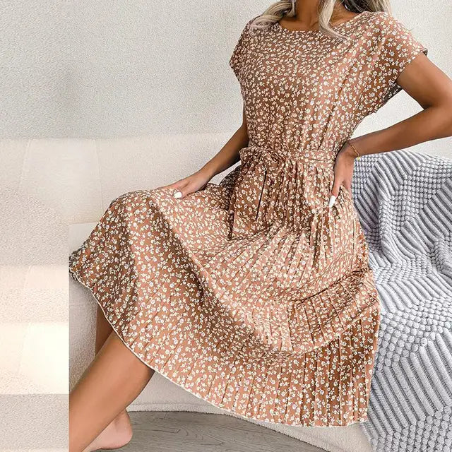 Echoarchiv | Elegantes Floral Kleid für Jeden Anlass