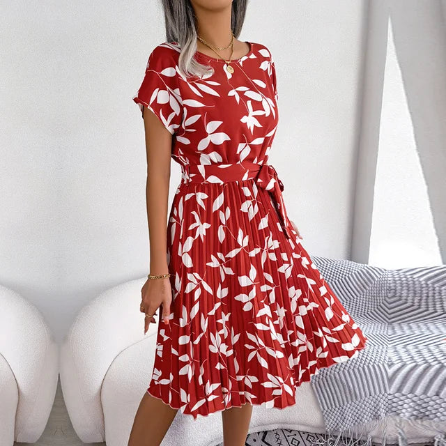 Echoarchiv | Elegantes Floral Kleid für Jeden Anlass