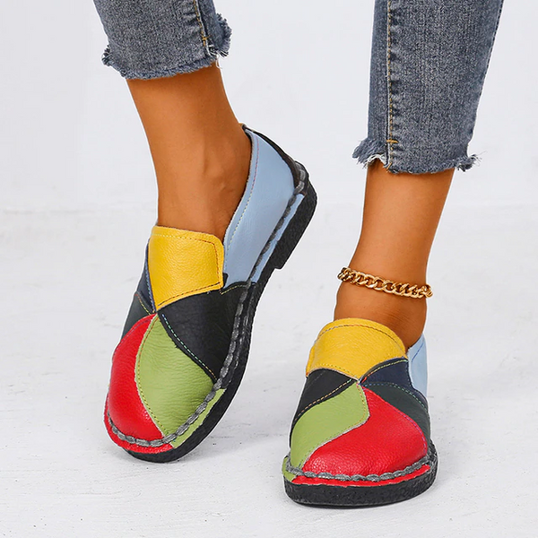 Echoarchiv | Bunte Orthopädische Damenschuhe mit Absätzen