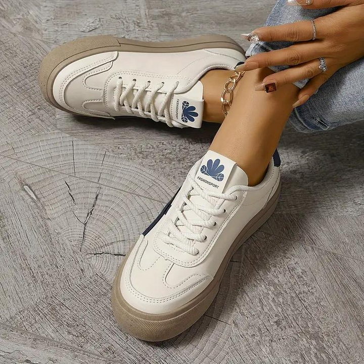Damen SnEchoarchivkers, Dicke Sohle, Schnürschuhe, Low Top SnEchoarchivkers, Skate Schuhe Echoarchiv