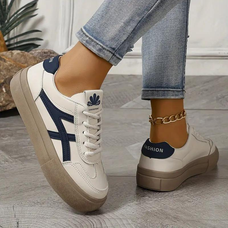 Damen SnEchoarchivkers, Dicke Sohle, Schnürschuhe, Low Top SnEchoarchivkers, Skate Schuhe Echoarchiv