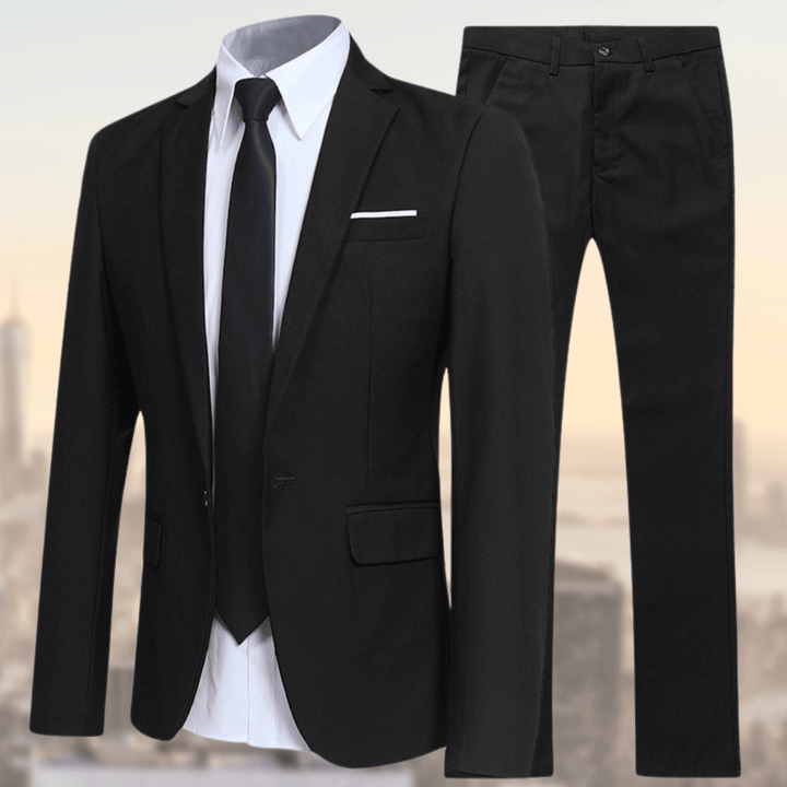Echoarchiv | Herren Business Anzug 2-teilig – Sakko & Hose