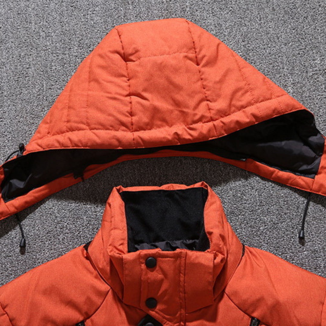Luxuriöse Daunenjacke für Herren – Leicht und Warm im Winter – Taviero