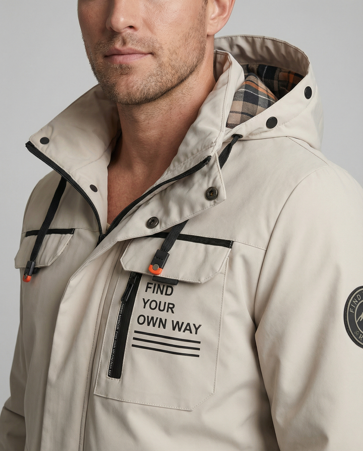 Wind-Winterjacke für extreme Bedingungen