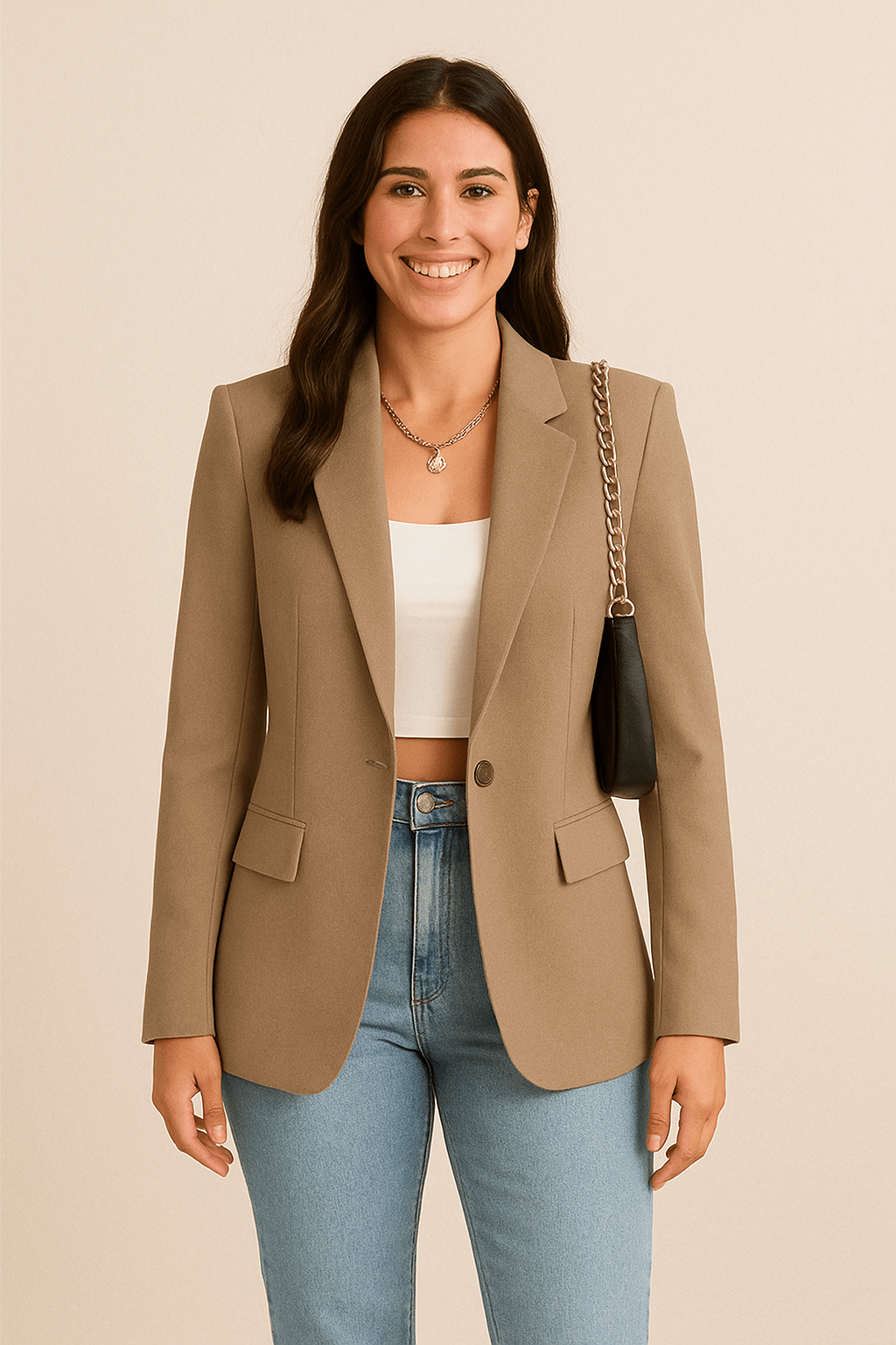 Echoarchiv | Blazer Eleganter Klassischer für Büro und Alltag
