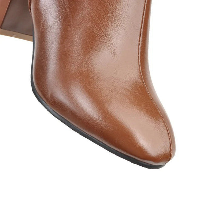 Heels Cozy mit Reißverschluss Hochwertige Softstiefel - Daisy