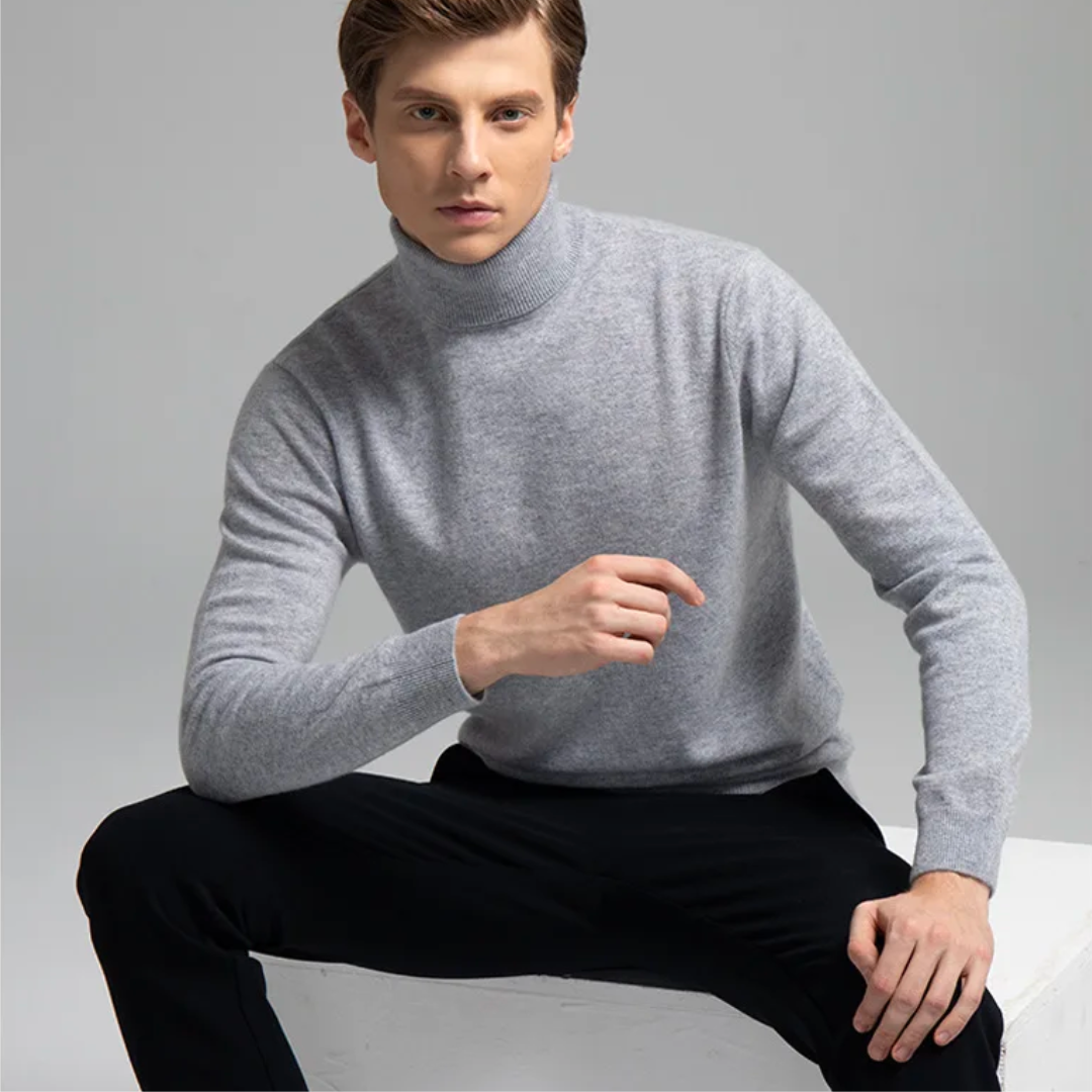 Stilvolle Rollkragenpullover – Mavelle