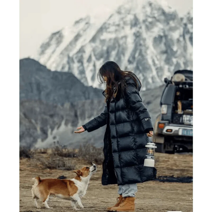 Echoarchiv | Warme, wasserdichte Daunen-Winterjacke für Damen